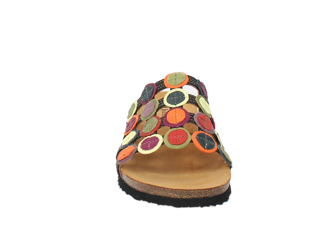 Think! Women Sandals Julia 247 Black Multi front view