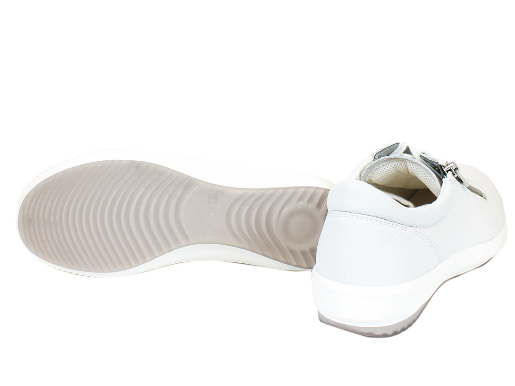 Legero Women Trainers Tanaro 5.0 White Zip sole view