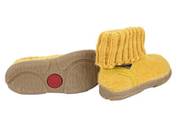 Haflinger Children's slippers Toni Yellow sole view