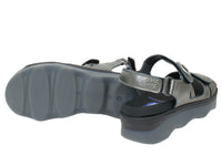 Wolky Sandals Medusa Anthracite sole view