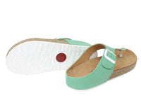 Haflinger Sandals Memphis Green sole view