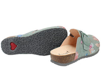 Think! Women Clogs Julia Flowers sole view