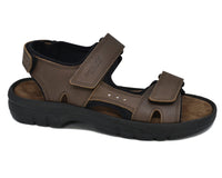 OmaKing Lauri Classic leather sandals Brown