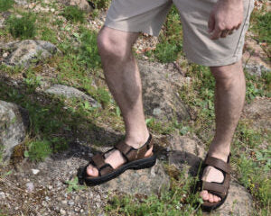 OmaKing Lauri Classic leather sandals Brown
