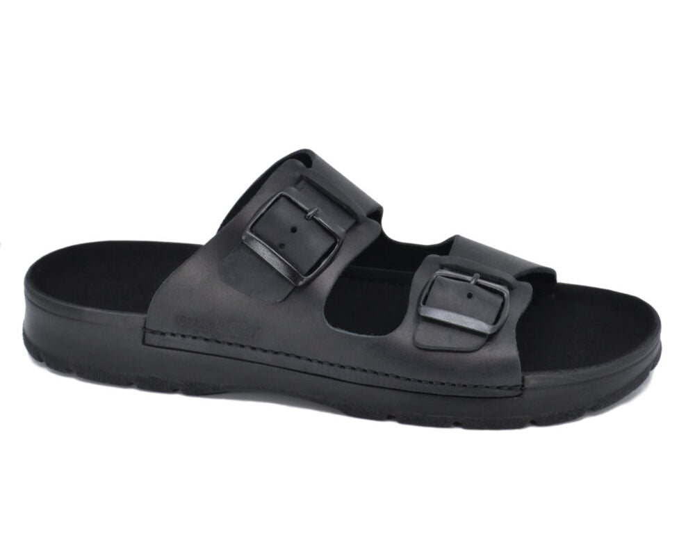 OmaKing Märdi Classic leather sandals black