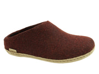 Glerups Slippers Open Heel Beet