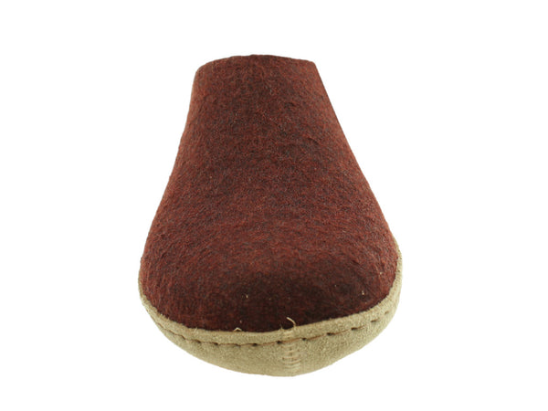 Glerups Slippers Open Heel Beet