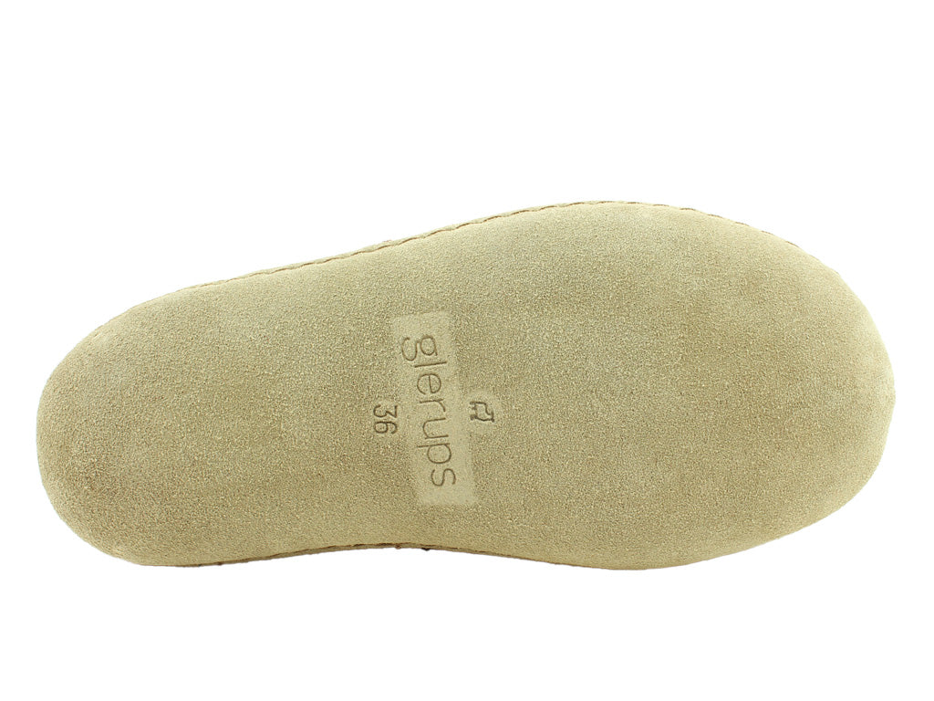 Glerups Slippers Open Heel Beet