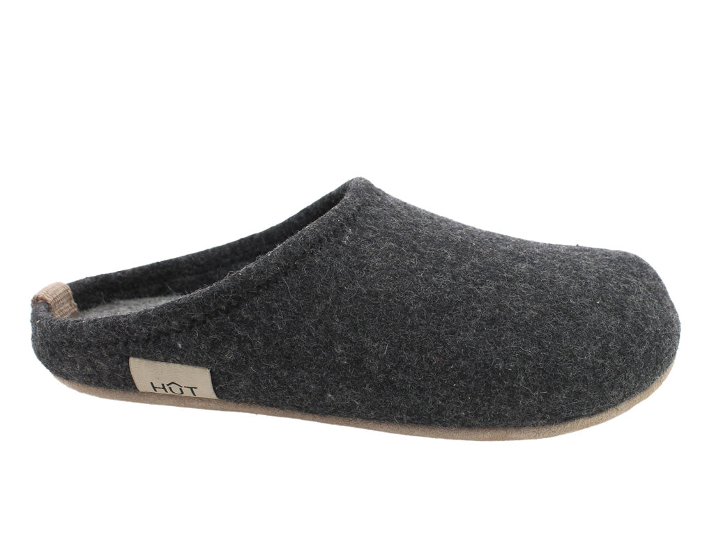 HUT Zen Barefoot Slippers Charcoal