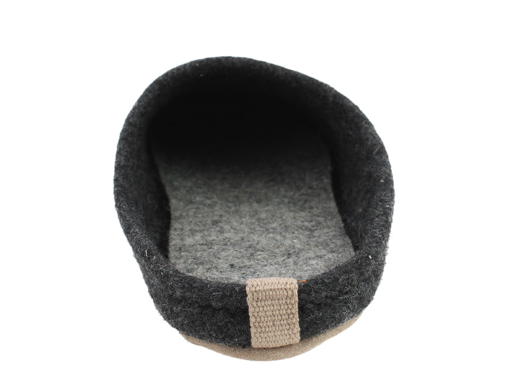 HUT Zen Barefoot Slippers Charcoal