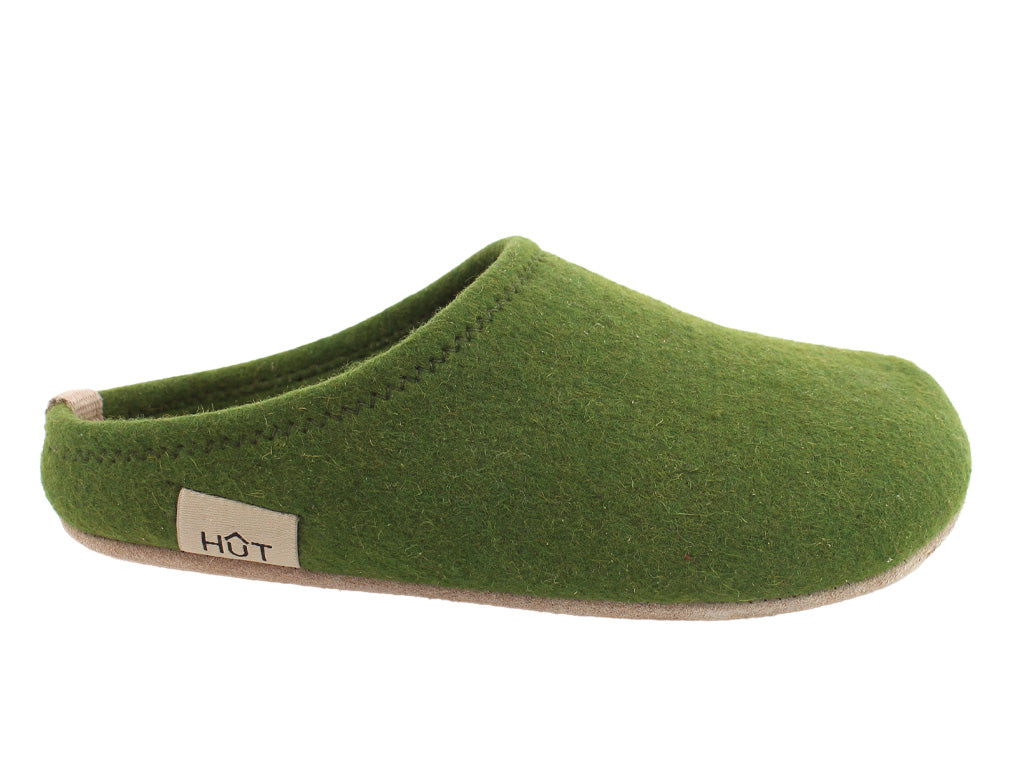 HUT Zen Barefoot Slippers Green