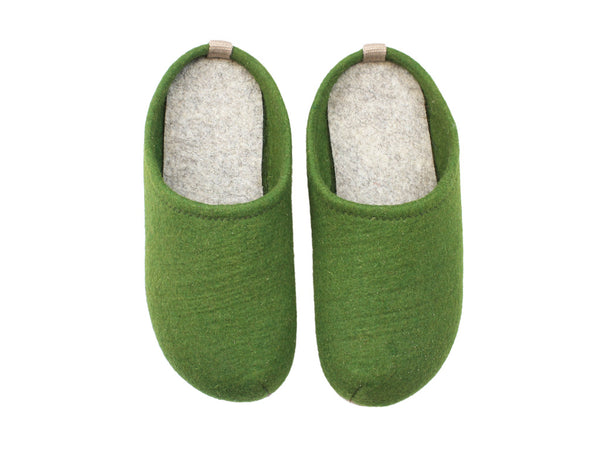 HUT Zen Barefoot Slippers Green