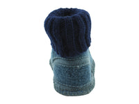 Haflinger Children's slippers Blueberry Light Blue