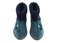 Haflinger Children's slippers Blueberry Light Blue