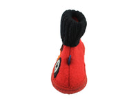 Haflinger Children's slippers Fire Engine Red