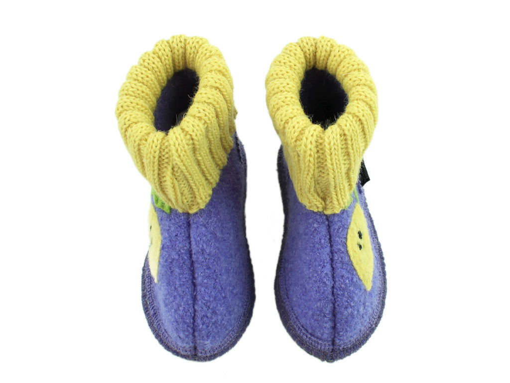 Haflinger Children's slippers Lemon Orchid