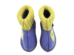 Haflinger Children's slippers Lemon Orchid