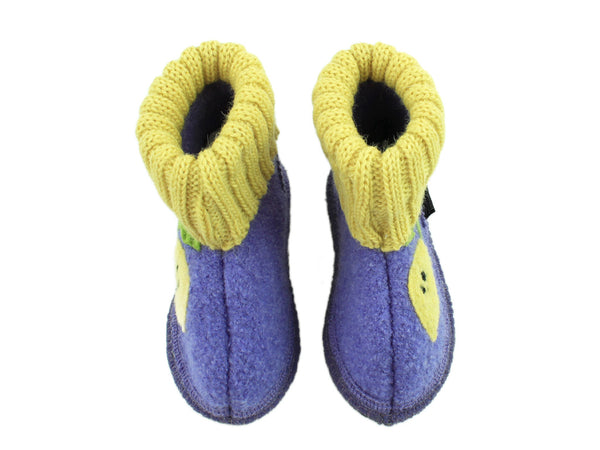 Haflinger Children's slippers Lemon Orchid