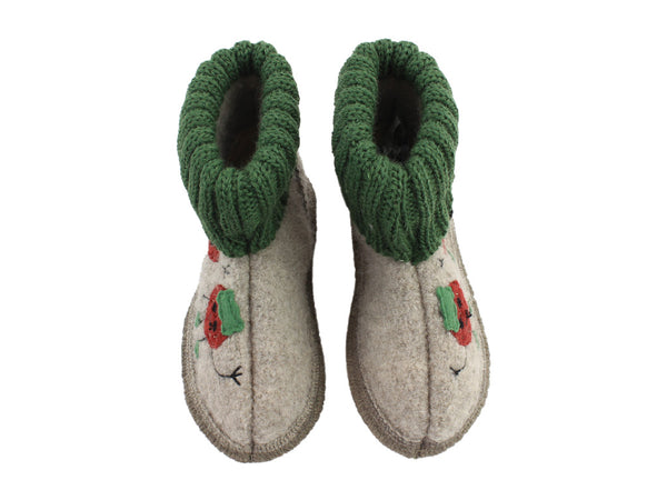 Haflinger Children's slippers Strawberry Beige