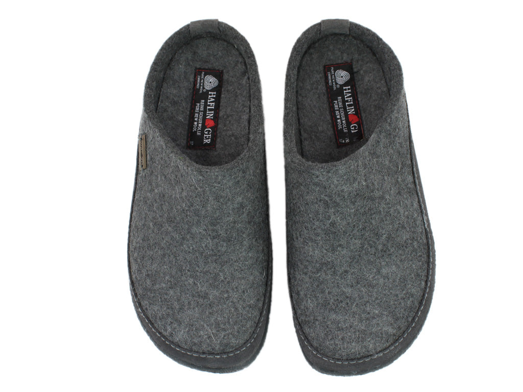 Haflinger Clogs Blizzard Skane Anthracite
