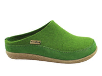Haflinger Clogs Blizzard Skane Green