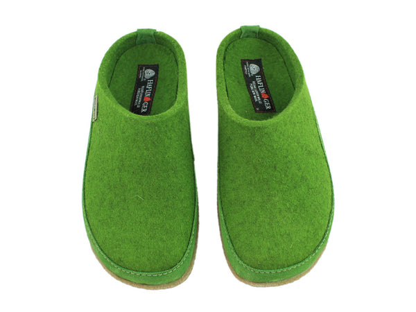 Haflinger Clogs Blizzard Skane Green