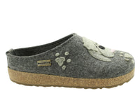 Haflinger Clogs Grizzly Doodle Anthracite