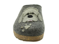 Haflinger Clogs Grizzly Doodle Anthracite