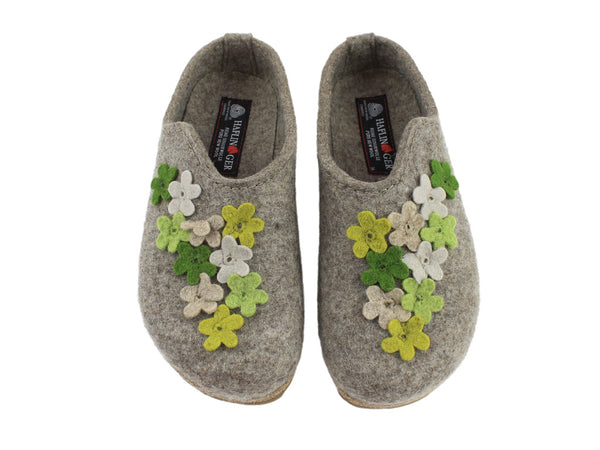Haflinger Clogs Grizzly Flores Torf
