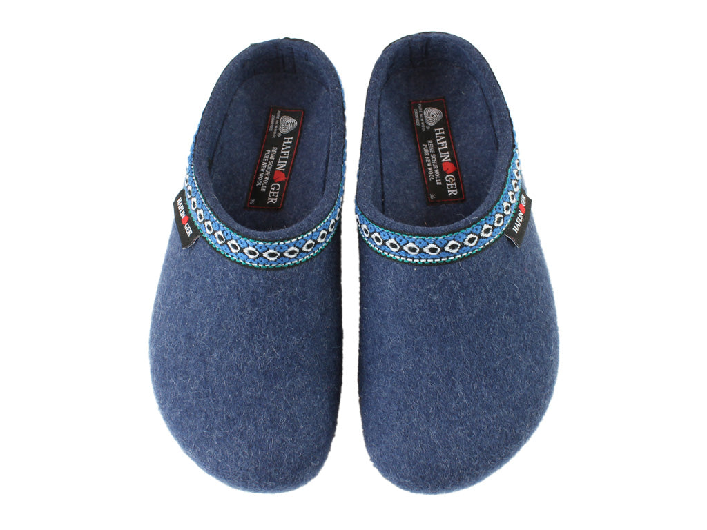 Haflinger Clogs Grizzly Franzl Jeans