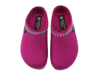 Haflinger Clogs Grizzly Franzl Kardinal Pink