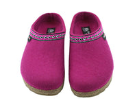 Haflinger Clogs Grizzly Franzl Kardinal Pink