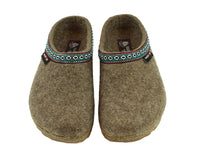 Haflinger Clogs Grizzly Franzl Torf