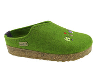 Haflinger Clogs Grizzly Gardening Green