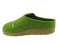 Haflinger Clogs Grizzly Gardening Green