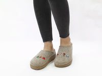 Haflinger Clogs Grizzly Hiking Torf