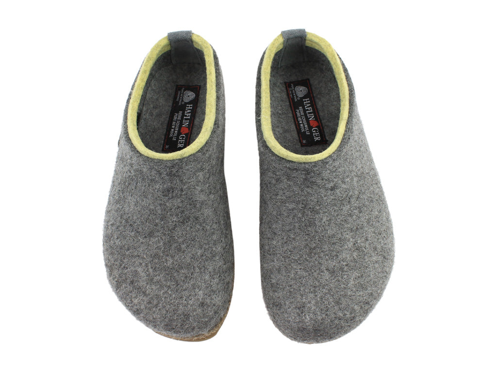 Haflinger Clogs Grizzly Kris Basalt