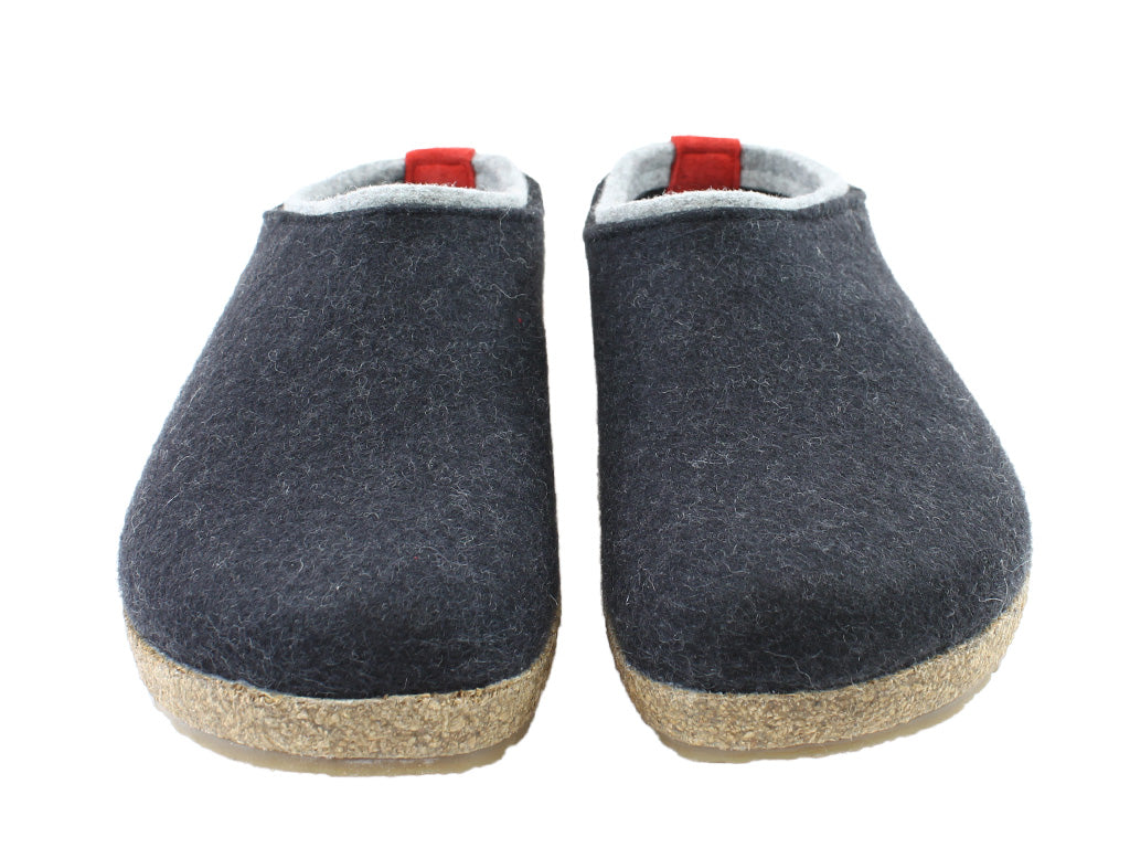 Haflinger Clogs Grizzly Kris Graphite