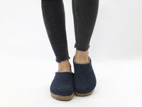 Haflinger Clogs Grizzly Kris Kapitan Blue