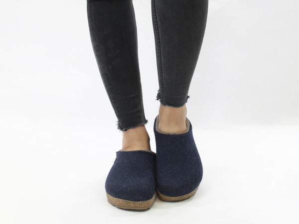 Haflinger Clogs Grizzly Kris Kapitan Blue