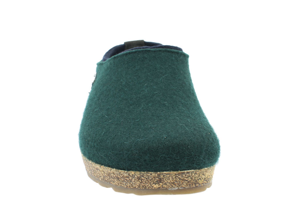 Haflinger Felt Clogs Grizzly Kris Fir Haflinger Unisex Clogs