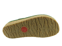 Haflinger Clogs Grizzly Margherita Daisy Green