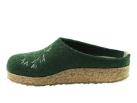 Haflinger Clogs Grizzly Meadow Green