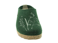 Haflinger Clogs Grizzly Meadow Green
