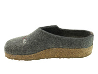 Haflinger Clogs Grizzly Sewing Grey