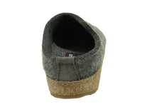 Haflinger Clogs Grizzly Sewing Grey