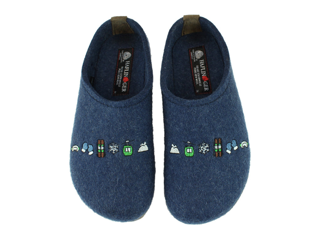 Haflinger Clogs Grizzly Skiing Jeans