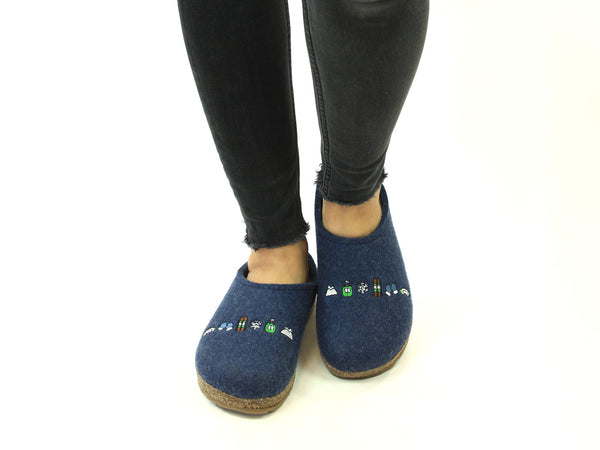 Haflinger Clogs Grizzly Skiing Jeans