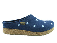 Haflinger Clogs Grizzly Sweetheart Jeans