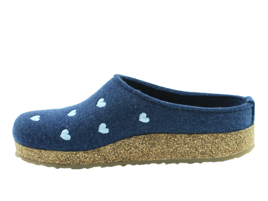 Haflinger Clogs Grizzly Sweetheart Jeans